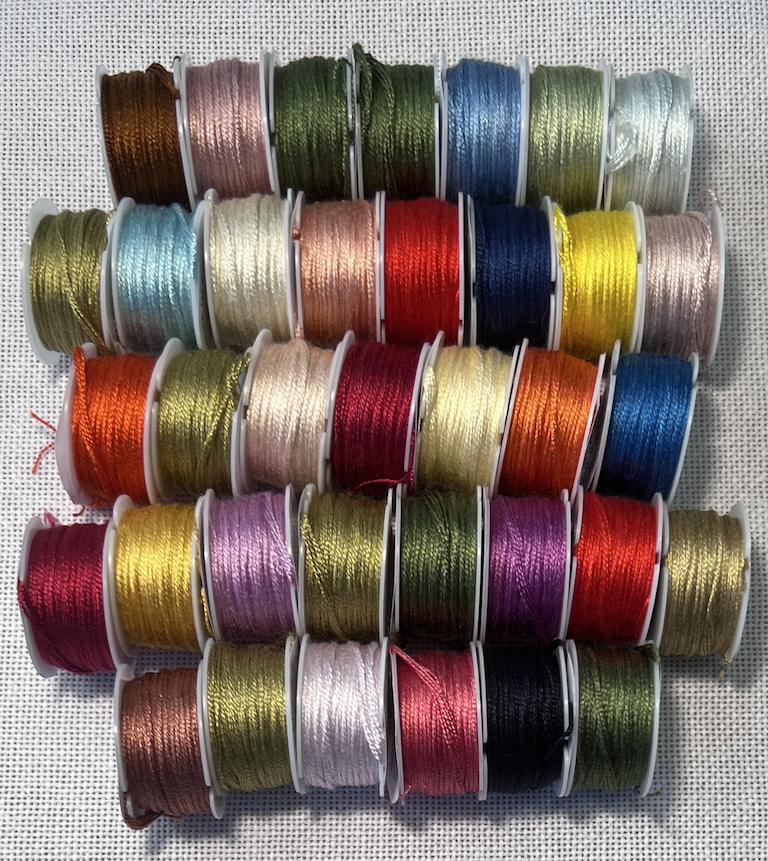 Louise Chappuis 1844 - Silk Thread Pack - Click Image to Close